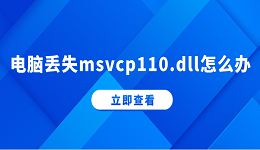 電腦丟失msvcp110.dll怎么辦 msvcp100.dll丟失的解決方法