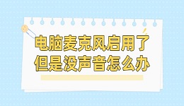 電腦麥克風(fēng)啟用了但是沒聲音怎么辦 6個快速恢復(fù)技巧